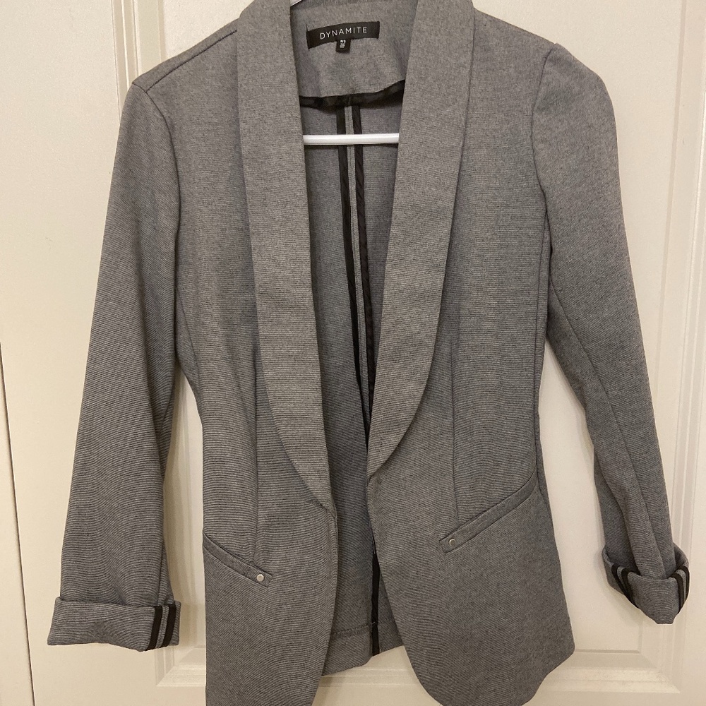 🧁Grey Blazer-size small*